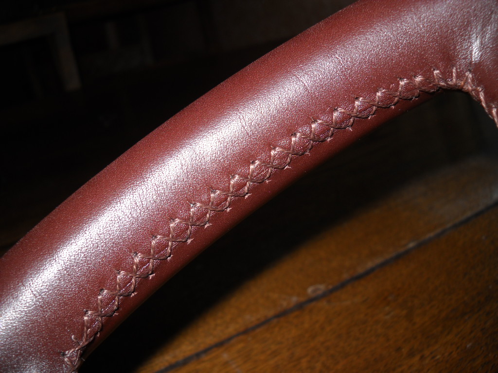 All stitching is done by hand, requires steadiness and patience!