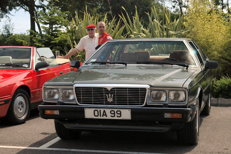 Thanks to Roger, whomever he is, for the pic, found on Enrico's Maserati website