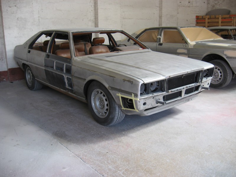 Old front bumper support removed