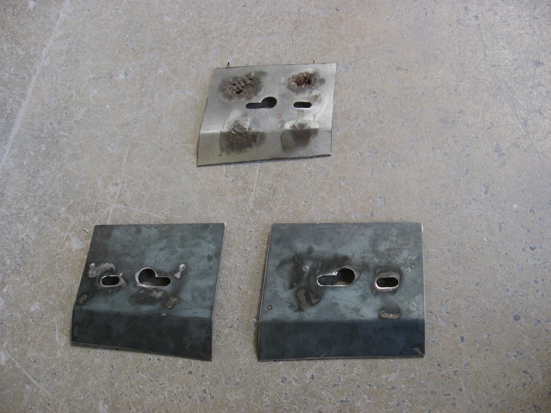 New front bumper supports