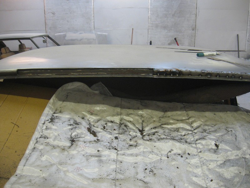 First piece in place