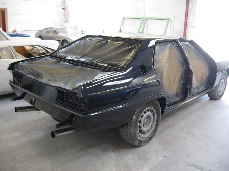 A Ghibli in the background