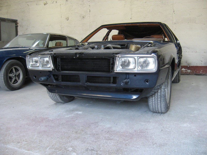 New lights and trim. Note how straight the panels are