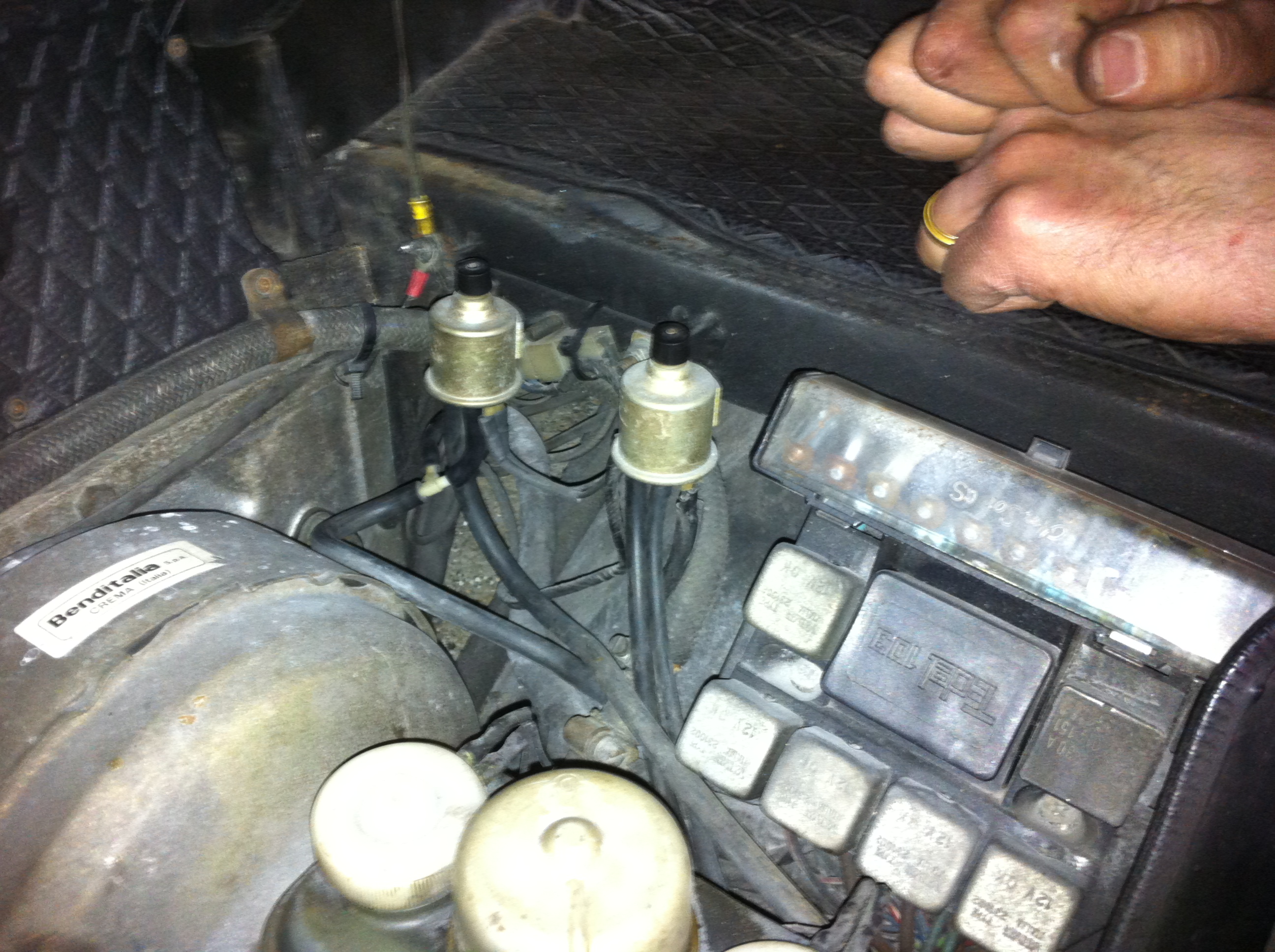 Smog system solenoids